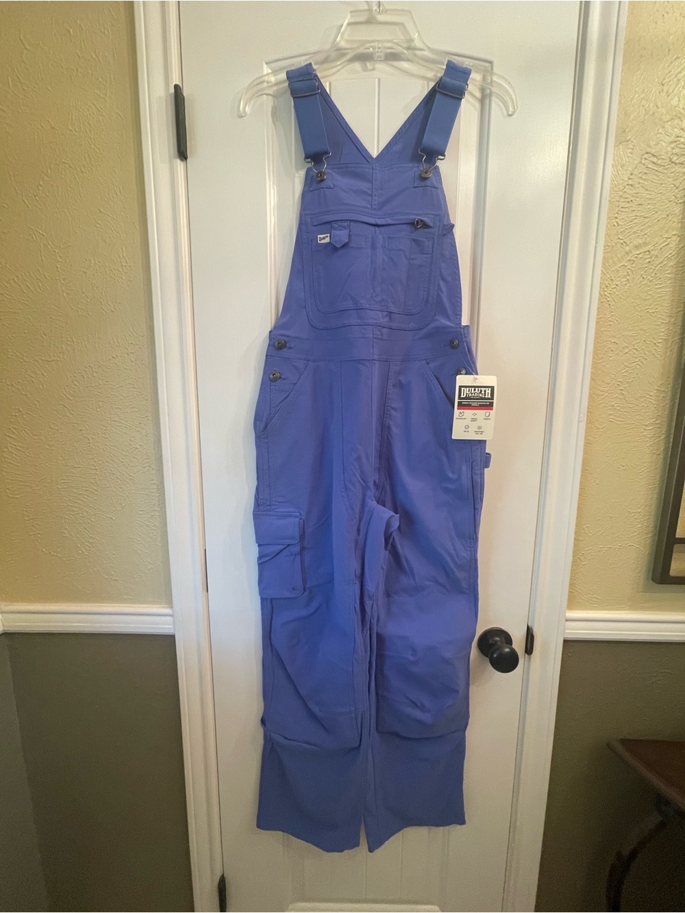 🌟NWT🌟 Duluth Heirloom blue overalls, size XXS x 29 - Picture 2 of 7